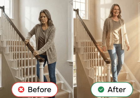 OsteoShield Before & After